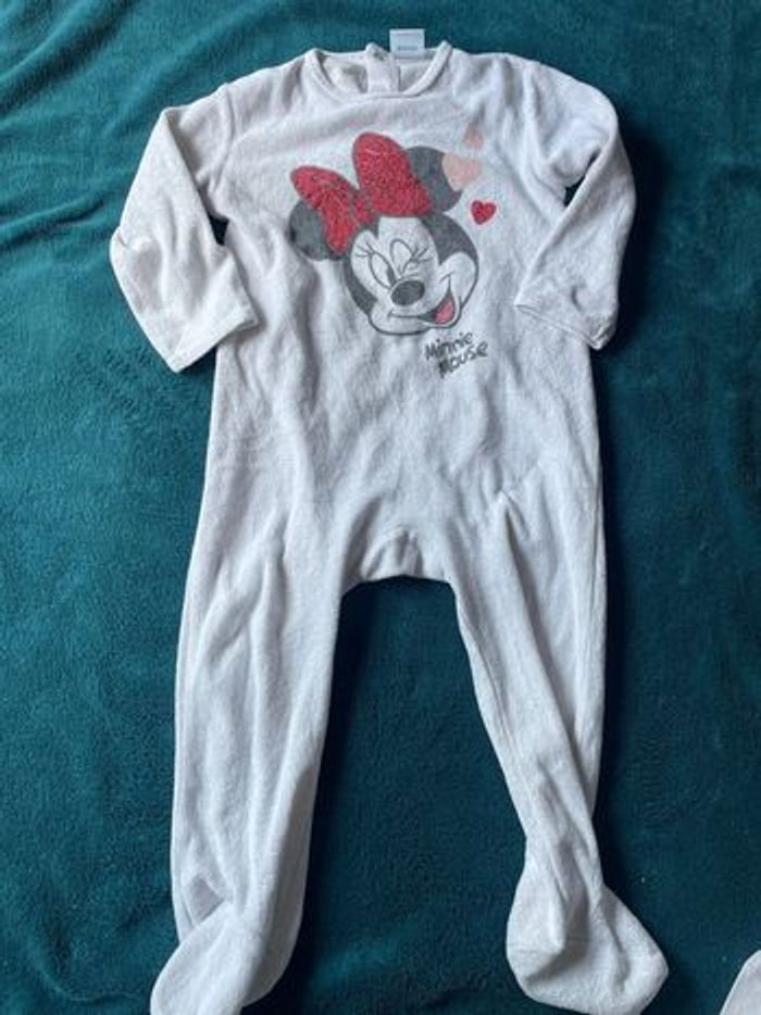 4 pyjama 1 pièce bébé fille 24 mois - photo numéro 3