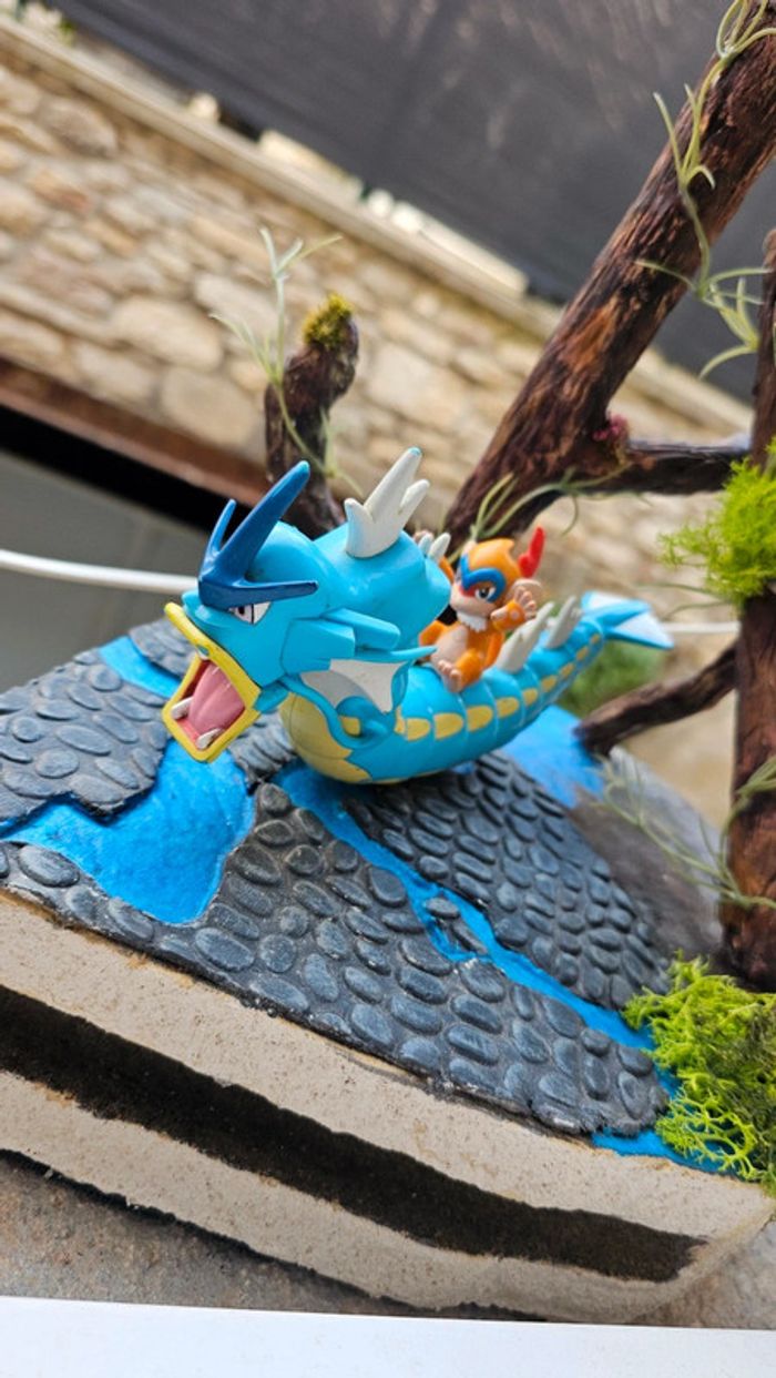 Super figurine Pokemon Nintendo Leviator et son chimpenfeu - photo numéro 8