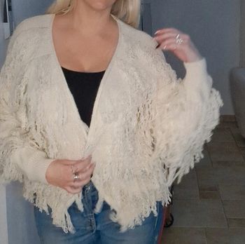 Gilet froufrou Made in italy neuf avec étiquette