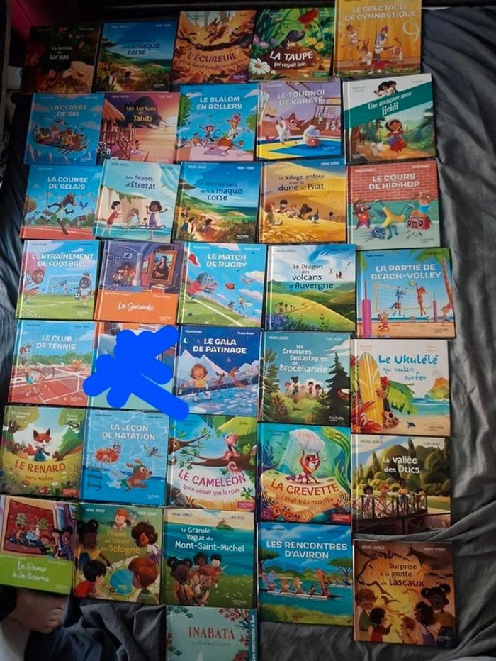 Lot de 35 livres Mac do