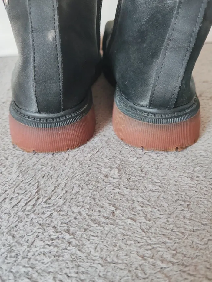 Primark Home Soft Foam Bottines Cheville Noir & Rose – Taille 31 - photo numéro 3