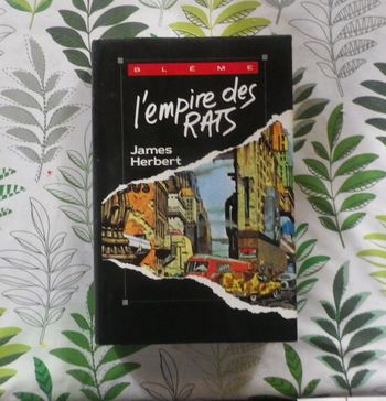 L'Empire des rats de James Herbert Ed. Le Grand Livre du Mois