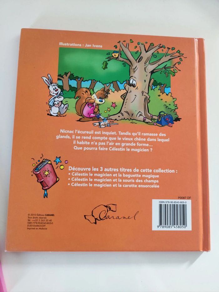 Lot 2 livres Celestin le magicien / jeunesse - photo numéro 3