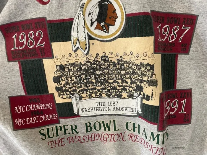 Vintage 1993 Washington Redskins NFL Crewneck XL Made in USA 🇺🇸 - photo numéro 5