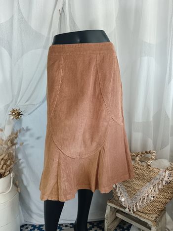 Max Mara | Jupe trapèze  côtelé t. 42