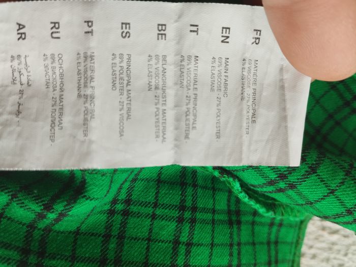 💚 Robe Vichy Vert Vif Jennyfer - Dos Nu - 10 ans - photo numéro 5