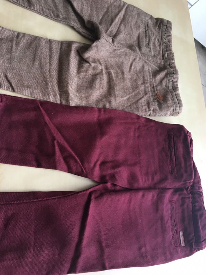 Lot de deux pantalons Zara - photo numéro 4
