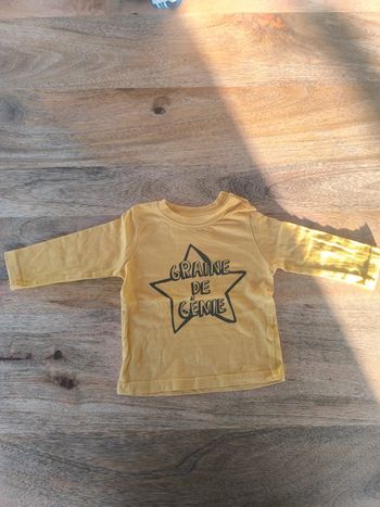 Tee-shirts manches longues 3 mois