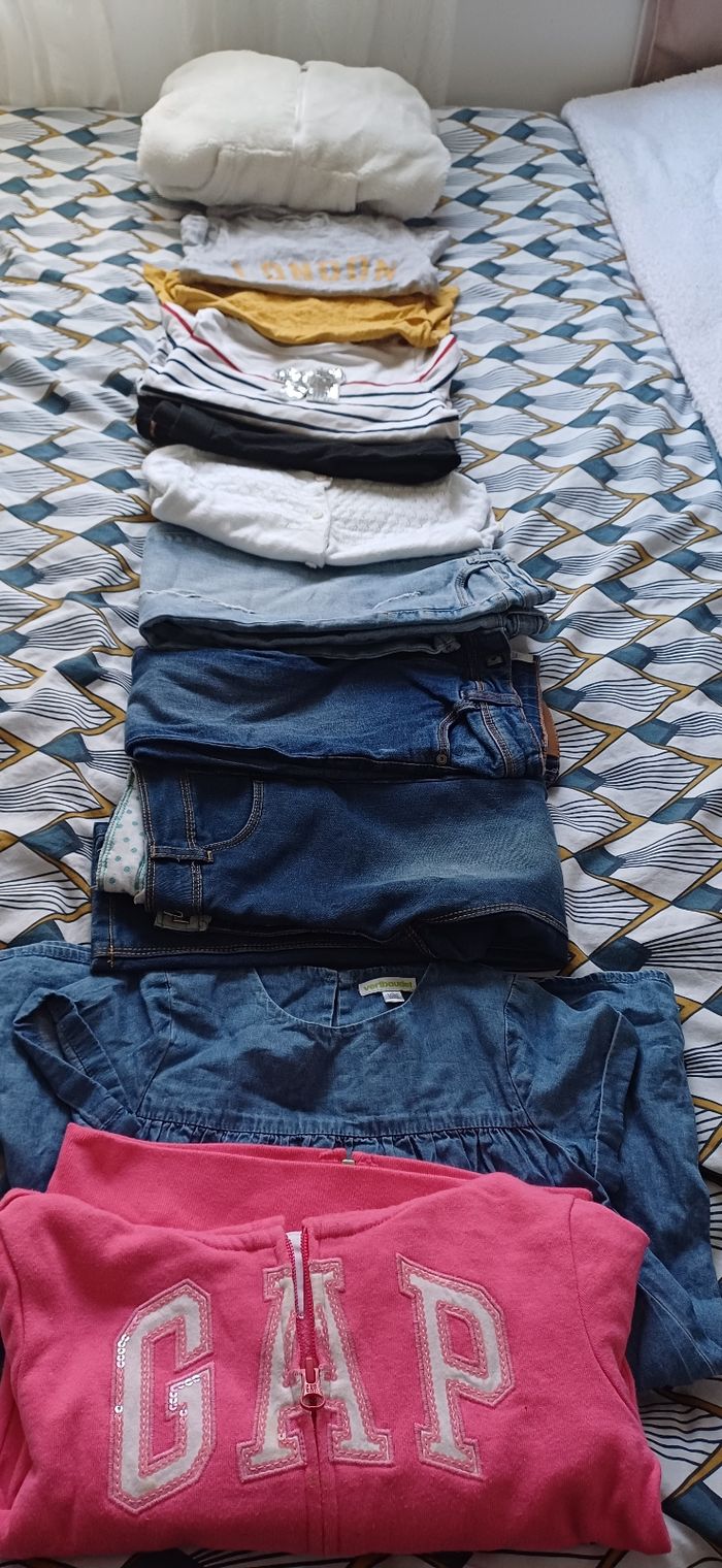 Lot vêtements fille