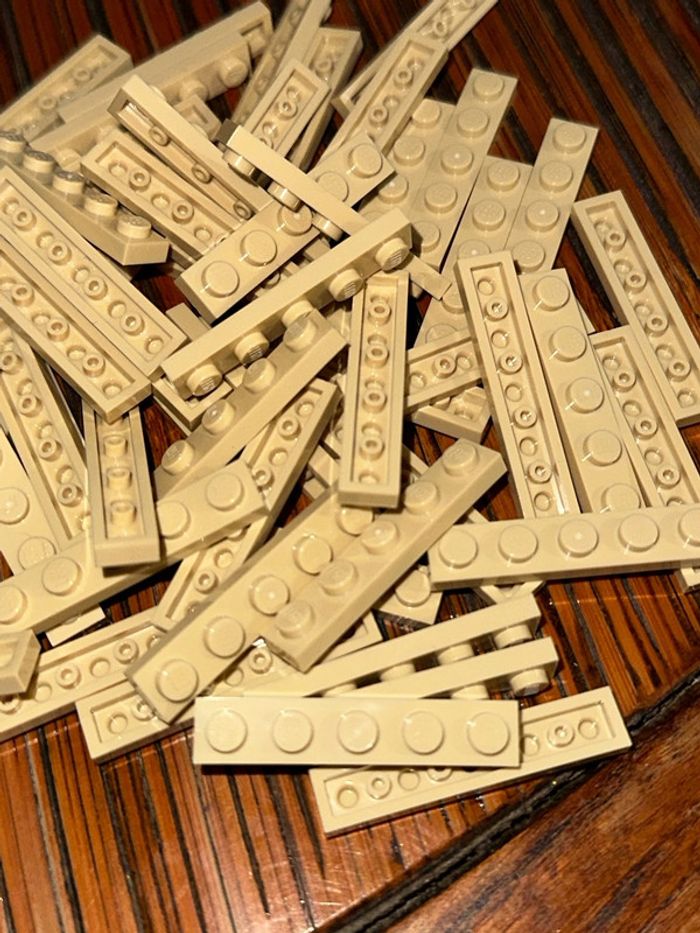 40 Plate lego 1 x 5 ref 78329 - photo numéro 2