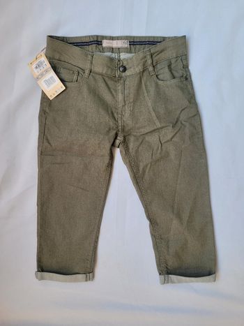 NEUF - Pantacourt Slim Fit Femme Poema Vert Rica Lewis Taille F36/ USA 26