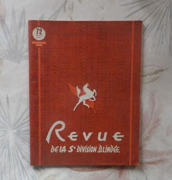 REVUE DE LA 5e DIVISION BLINDEE n°72 - OCTOBRE 1951