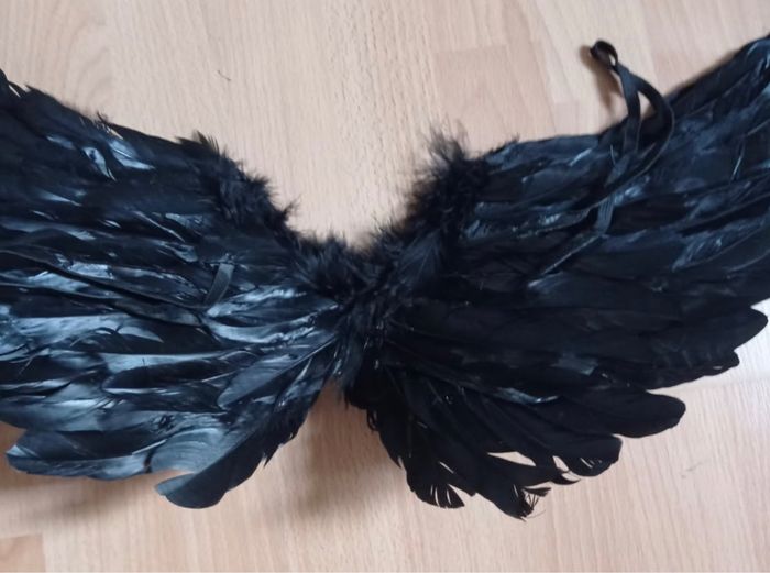 Déguisement aille+ jupette noir 3-6ans - photo numéro 5