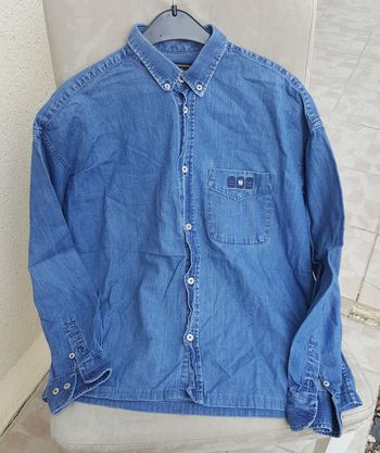 Chemise manches longues Jean Serge Blanco Petit 15 taille 14 ans
