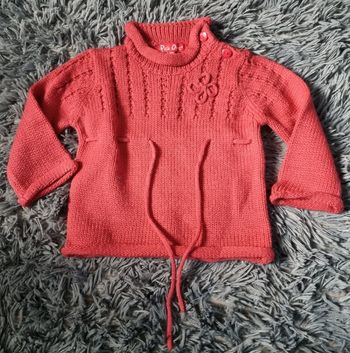 Pull rouge 2ans