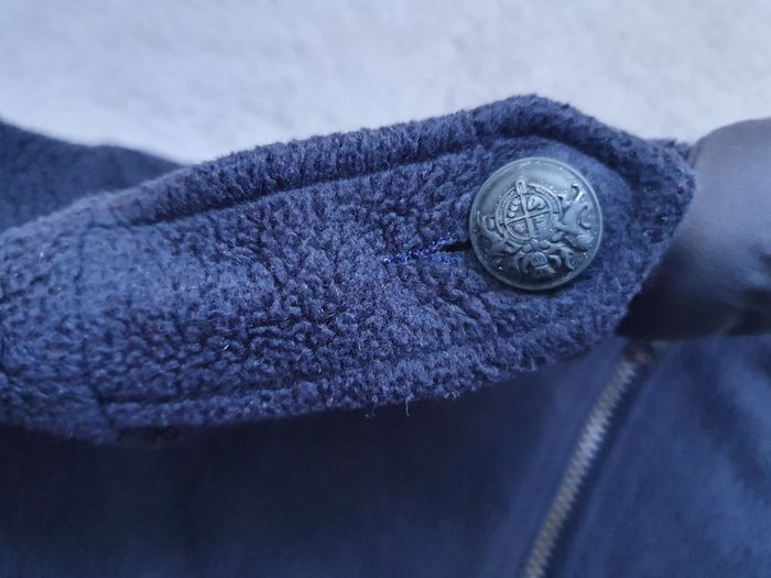 Gilet zippé polaire bleu marine IKKS 8 ans - photo numéro 4