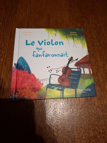Livre le violon qui fanfaronnait