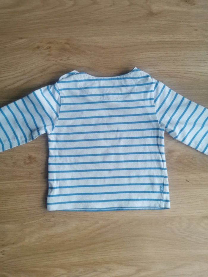 Tee shirt manches longues Obaïbi 12 mois - photo numéro 2