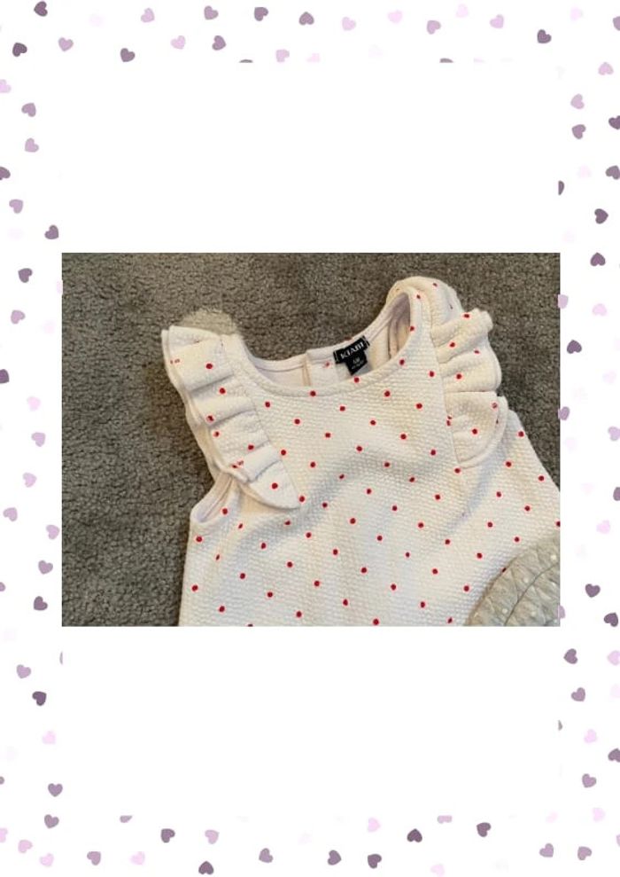 Kiabi Lot 2 robes bébé fille Taille 6 mois/69 cm - photo numéro 2