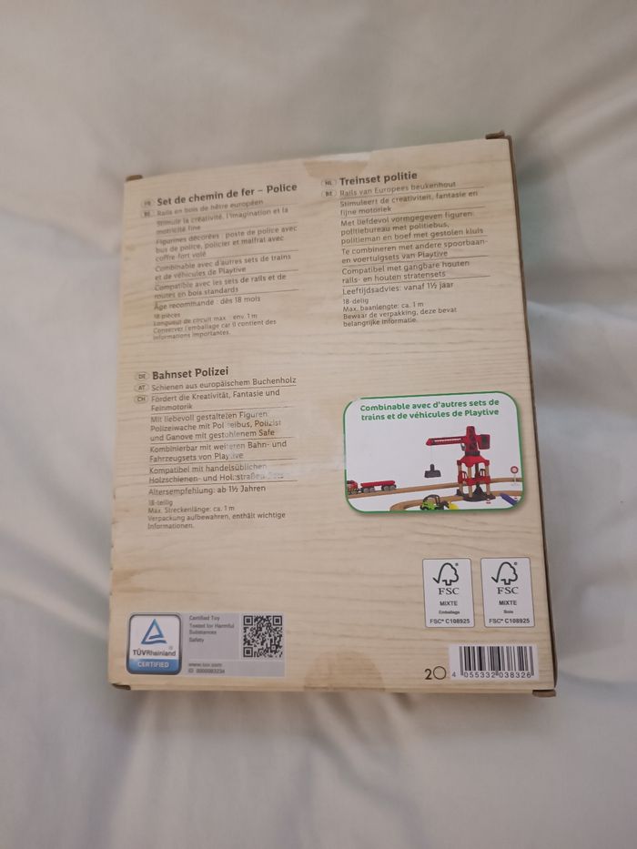 Set chemin de fer police neuf - photo numéro 3