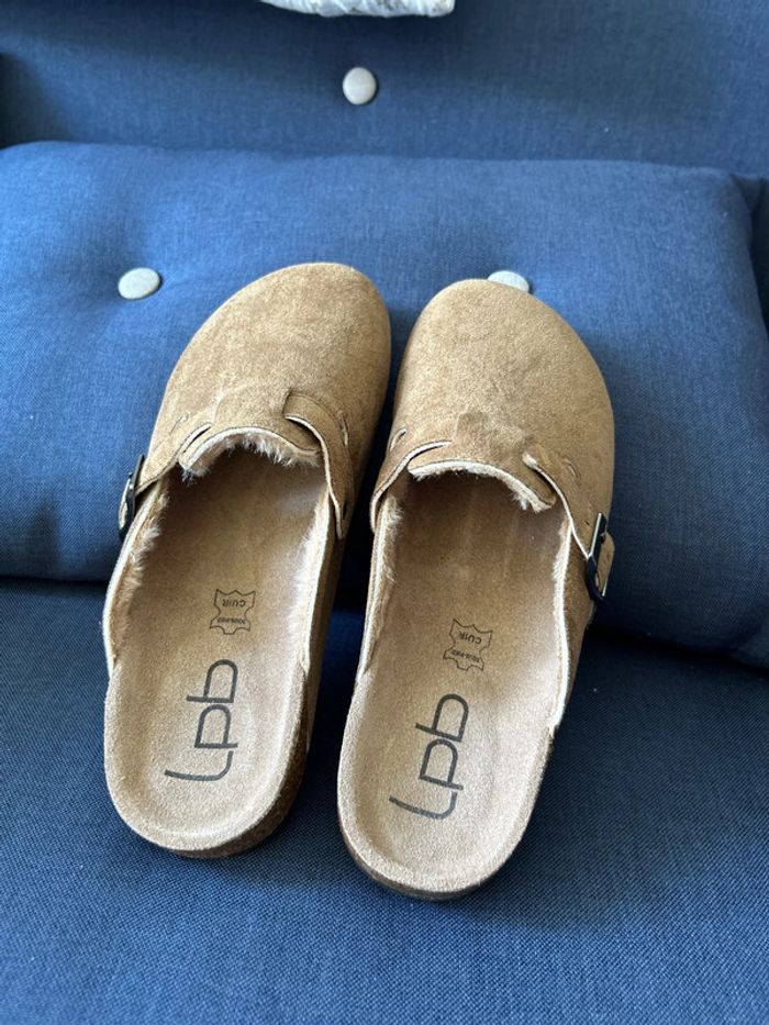 Mules camel taille 38/39 - photo numéro 3