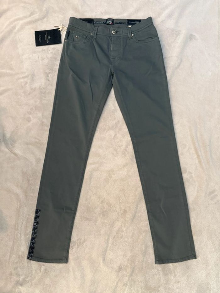 Tramarossa - Jean d'été slim, Gris, taille 32 - photo numéro 6