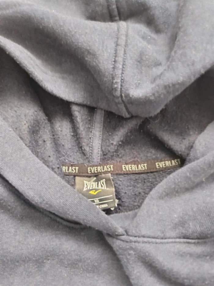Sweat à capuche hoodie Everlast Taille 18 - photo numéro 3