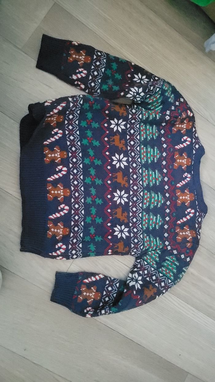 Pull de noel garçon - photo numéro 2
