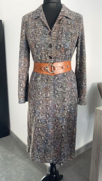 Robe d’hiver marron