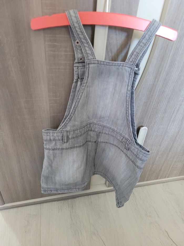 Salopette jupe en jean 2 ans - photo numéro 2