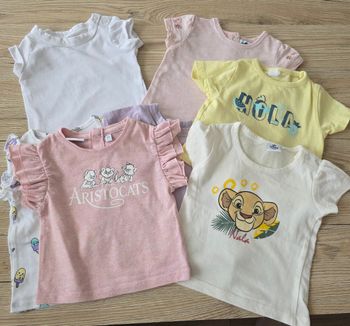 Lot de 7 tee-shirts fille 3 mois 