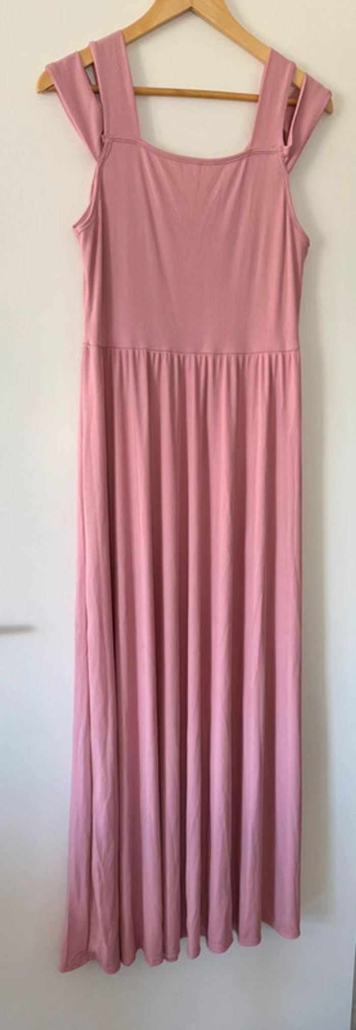 Robe longue fendue épaules tombantes XL - photo numéro 3