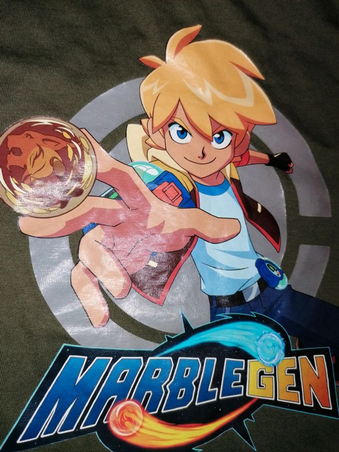 Tee-shirt marblegen 4ans - photo numéro 2