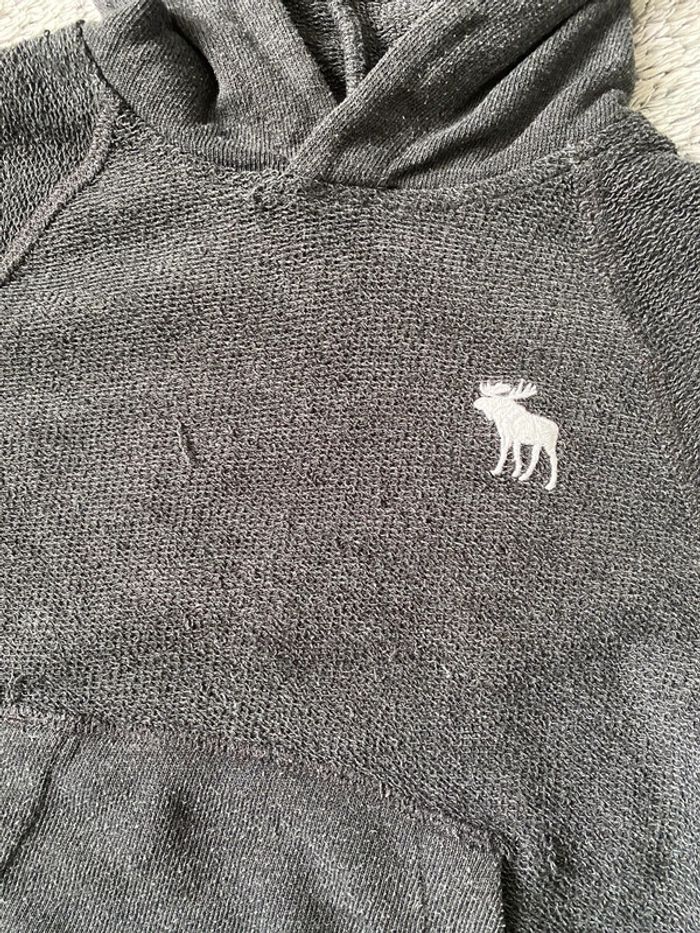Pull à capuche Abercrombie - taille 5 / 6 ans - photo numéro 2