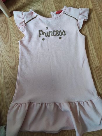 Robe rose 6 ans