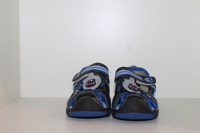 belle sandales noire et bleue 22 - photo numéro 2