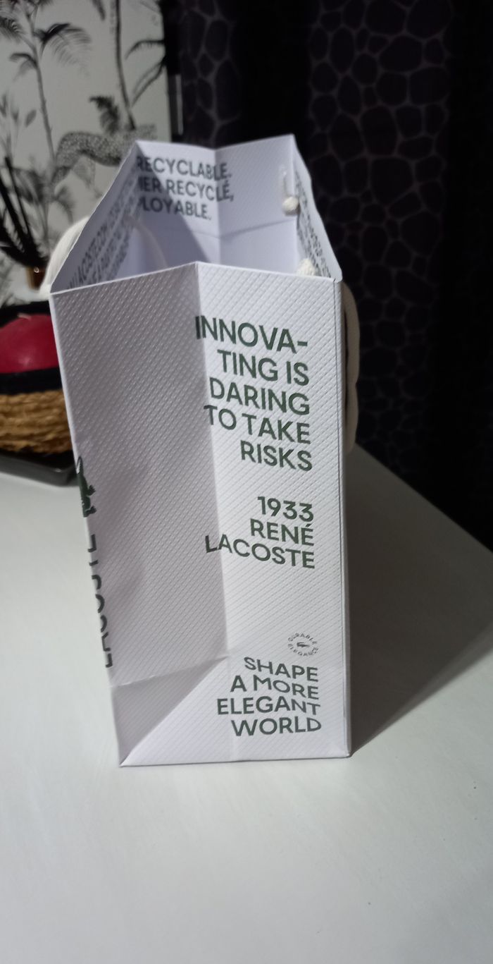 Sac emballage Lacoste - photo numéro 3