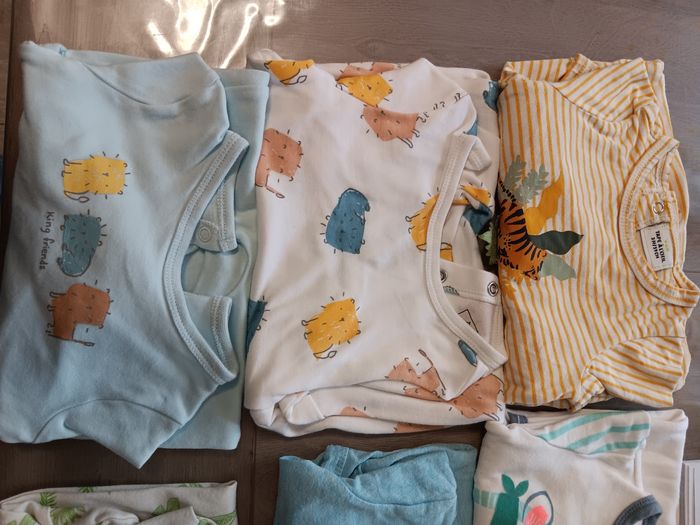Lot de 6 pyjamas en coton - photo numéro 3
