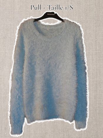 Pull Bleu clair - Taille 1/S