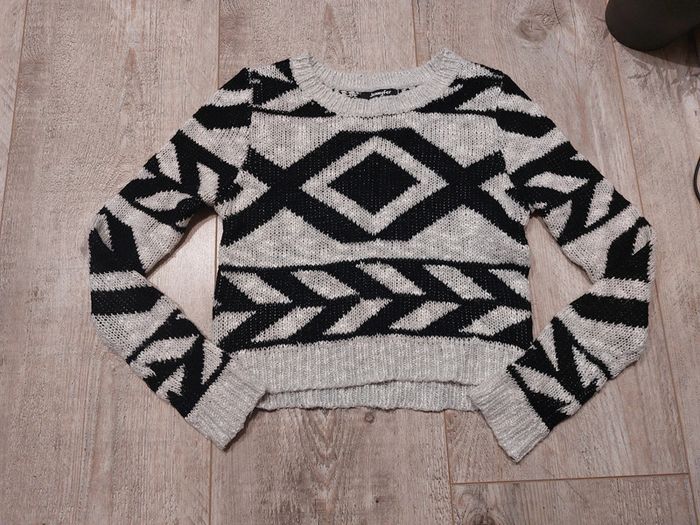 Pull maille court