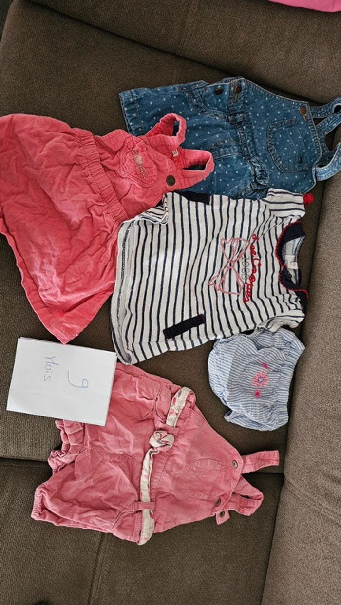 Lot robes 9 mois