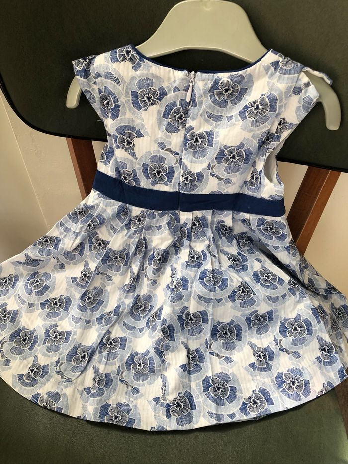 Robe cérémonie bleue 9mois - photo numéro 2