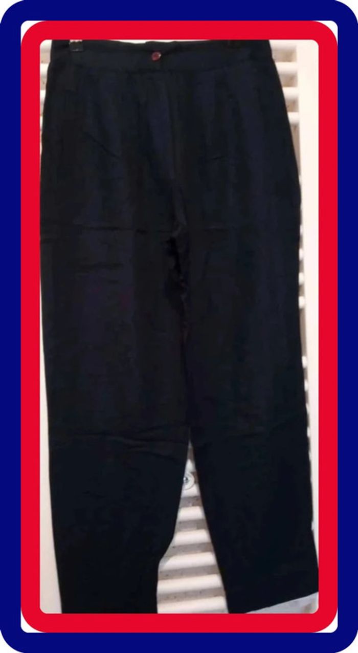 Pantalon bleu marine Par Exemple Taille 38 - photo numéro 2