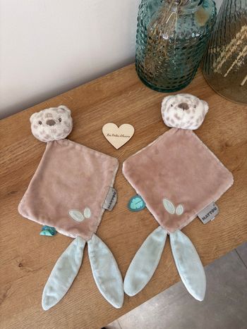 Mini doudou Jungo le léopard des neiges 