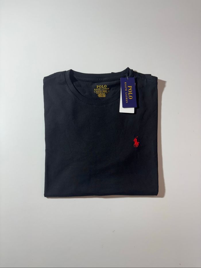 T-shirt Ralph Lauren noir neuf avec étiquette