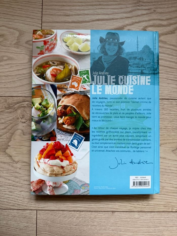 Livre de cuisine Julie Andrieu - photo numéro 3