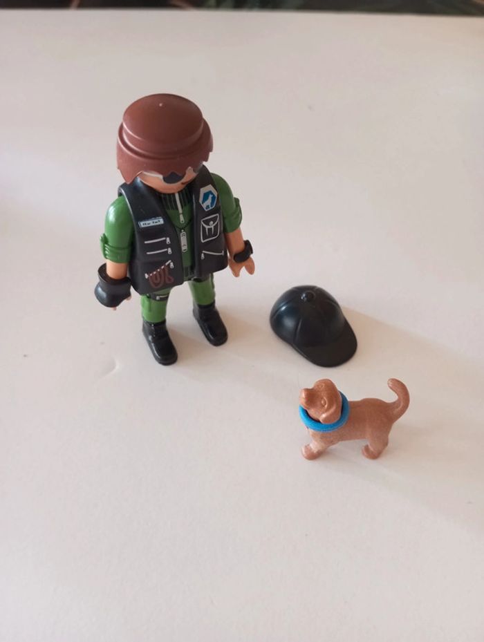 Playmobil policier maître chien