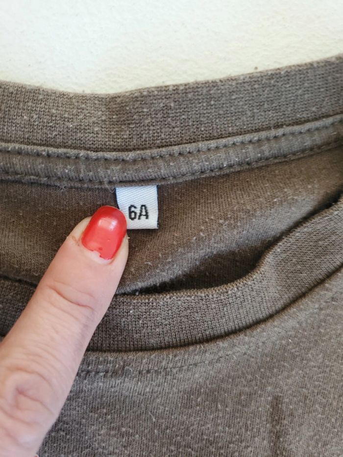 Tee shirt manches longues 6 ans - photo numéro 2