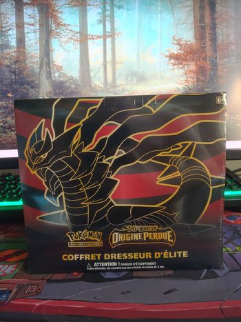 Etb pokémon origine perdue coffret dresseur d'élite épée et bouclier