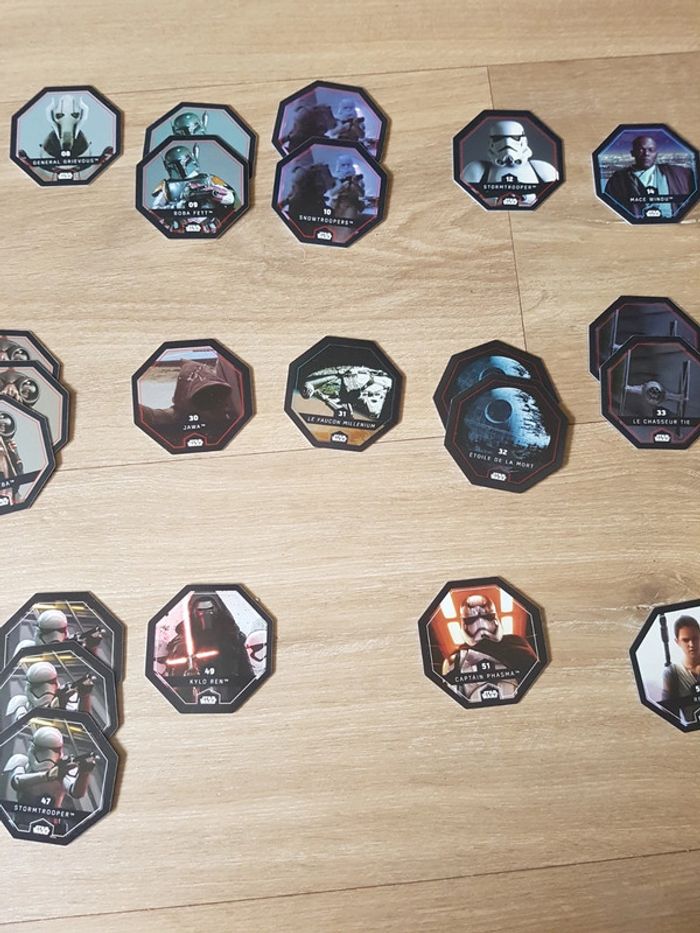 Collection jetons Star Wars Leclerc - photo numéro 3
